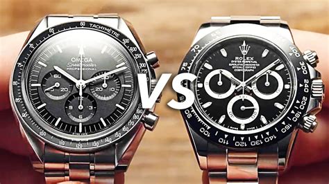 omega speedmaster vs rolex